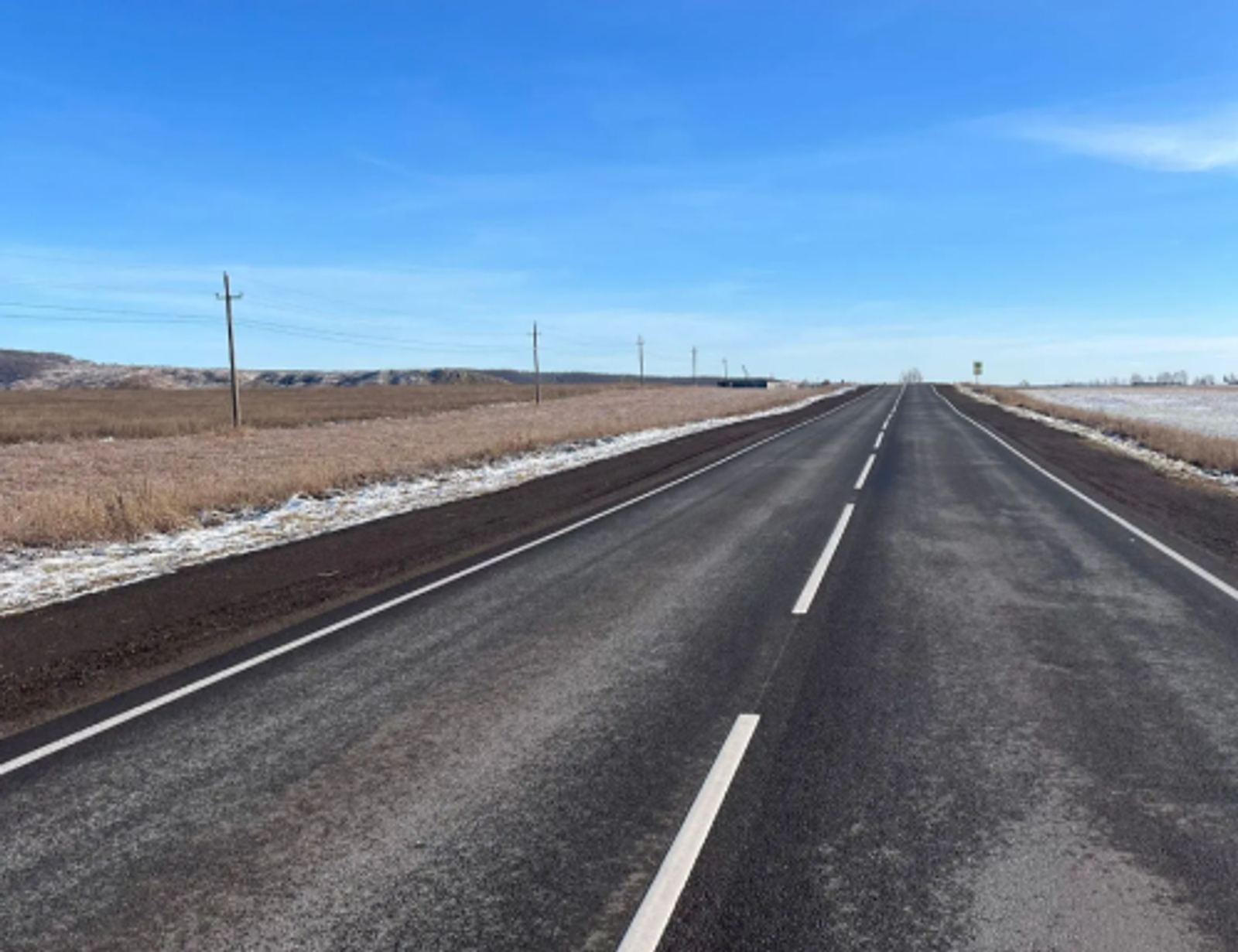 В Башкирии отремонтировали 5 км дороги Стерлитамак – Белорецк – Магнитогорск