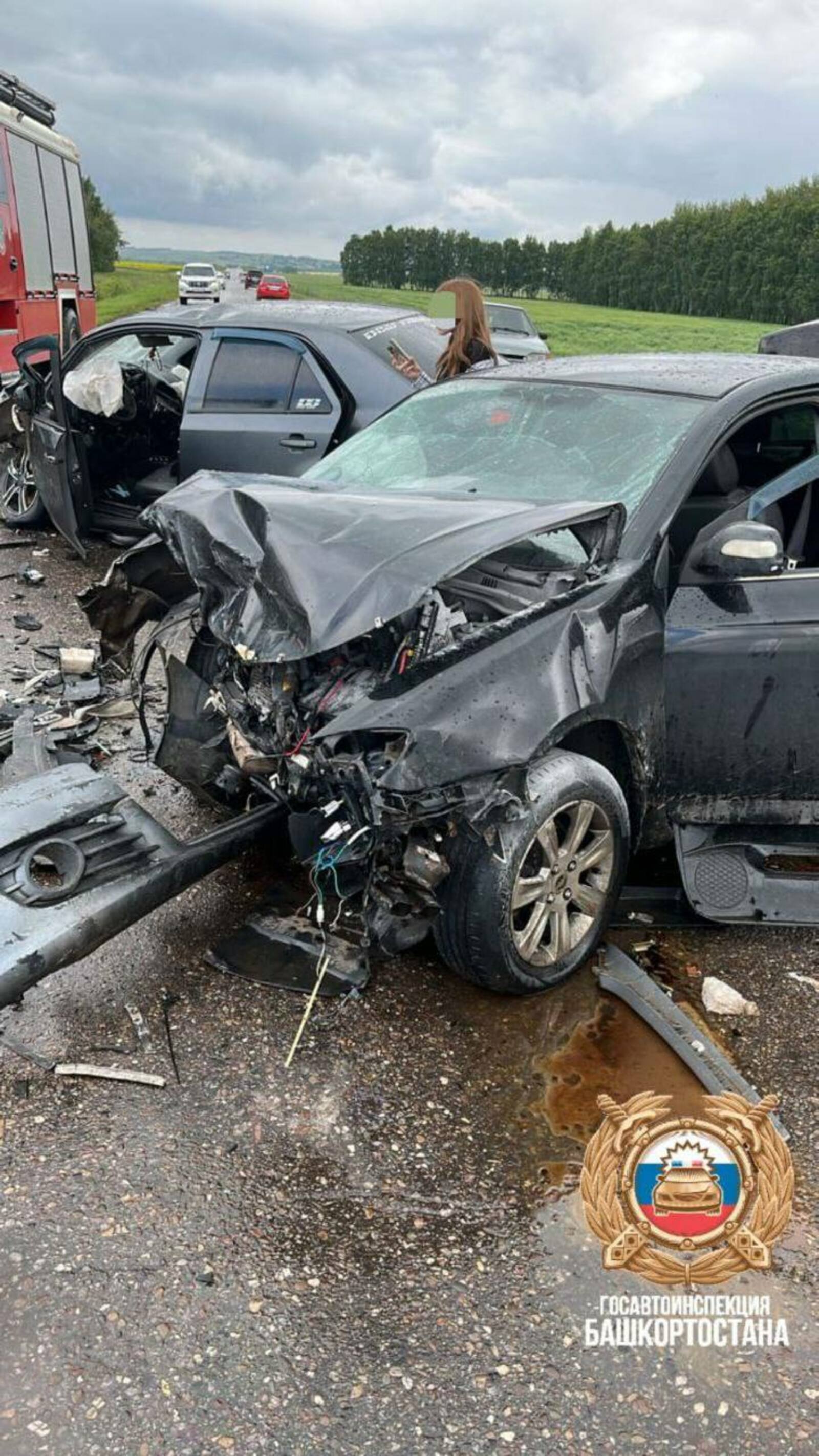 В Башкирии после резонансного  ДТП госпитализировано 5 человек