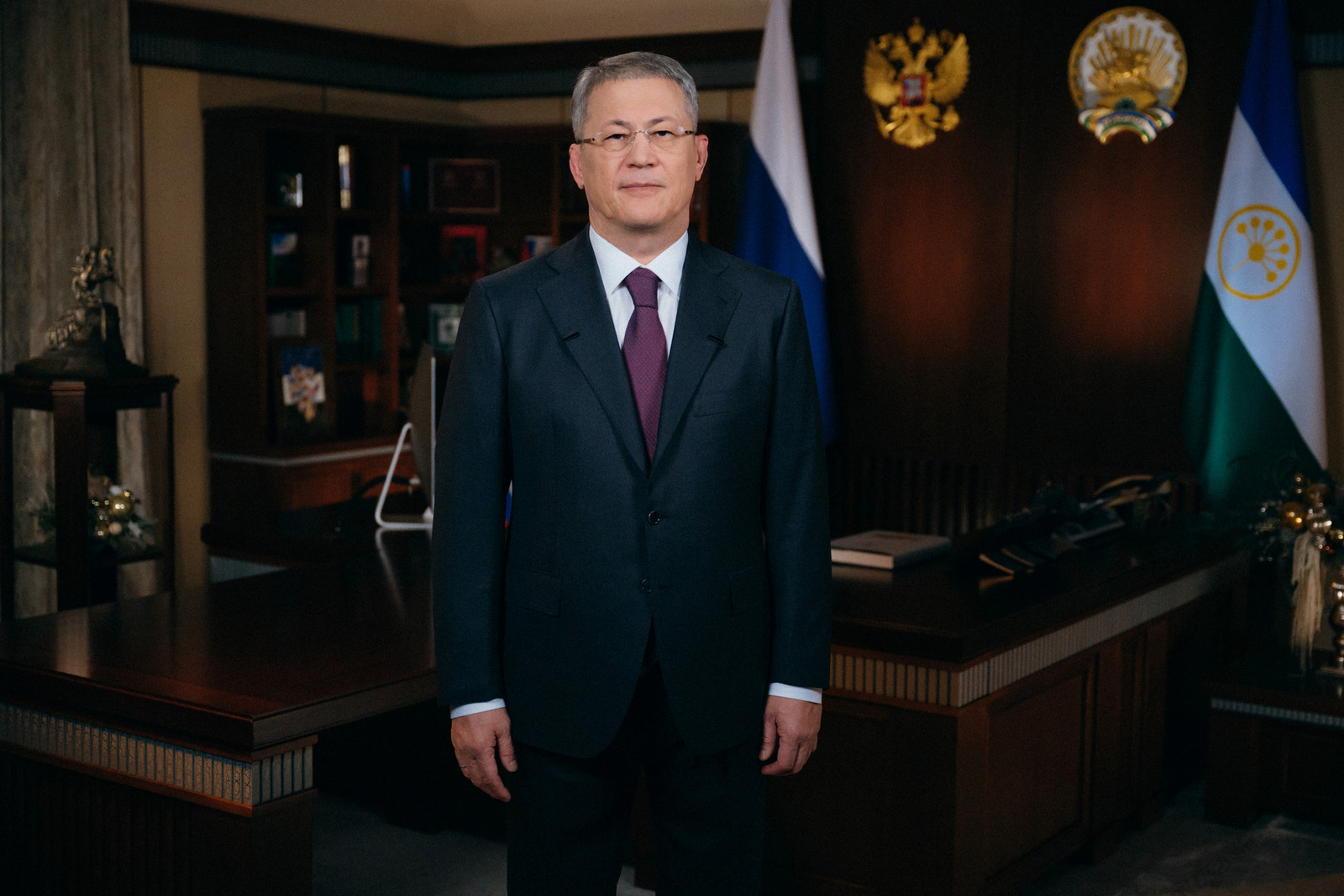 Радий Хабиров поздравил жителей Башкортостана с Новым годом
