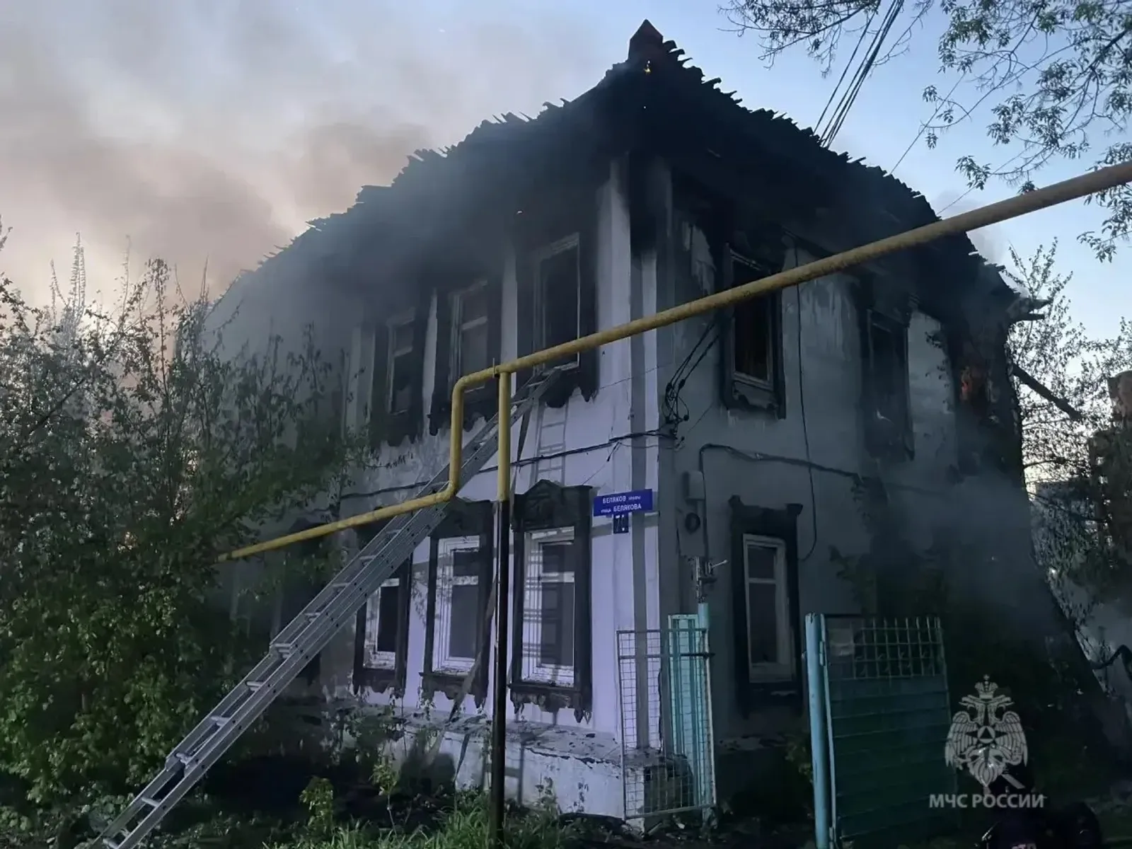Пожар в Уфе унёс жизни троих человек