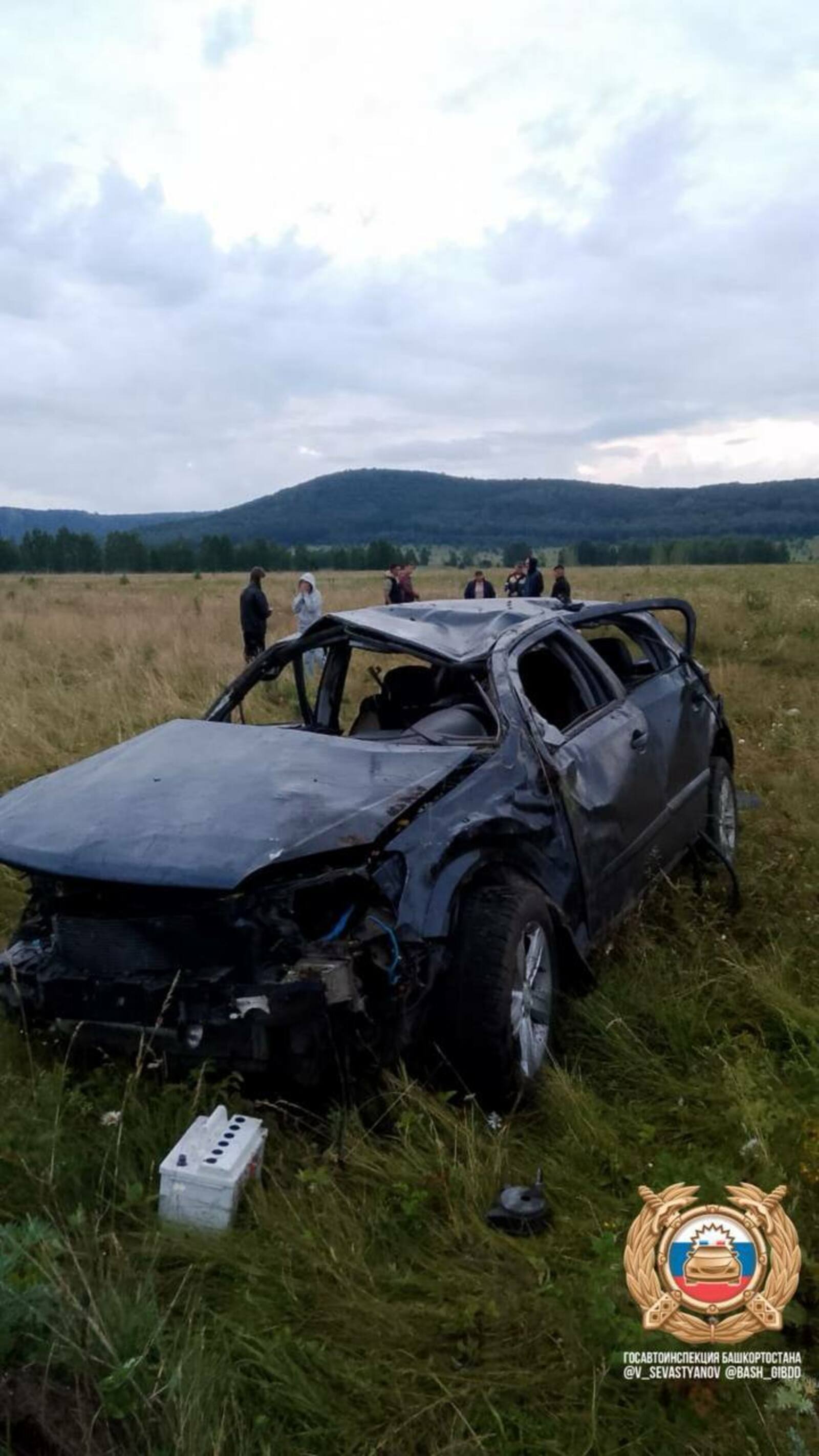 В  Башкирии в  ДТП  погибли  юноша и девушка