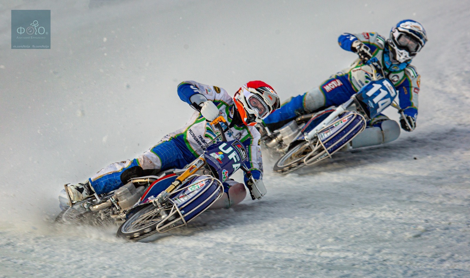 Победный дубль гонщиков Башкортостана на третьем финале чемпионата России по мотогонкам на льду