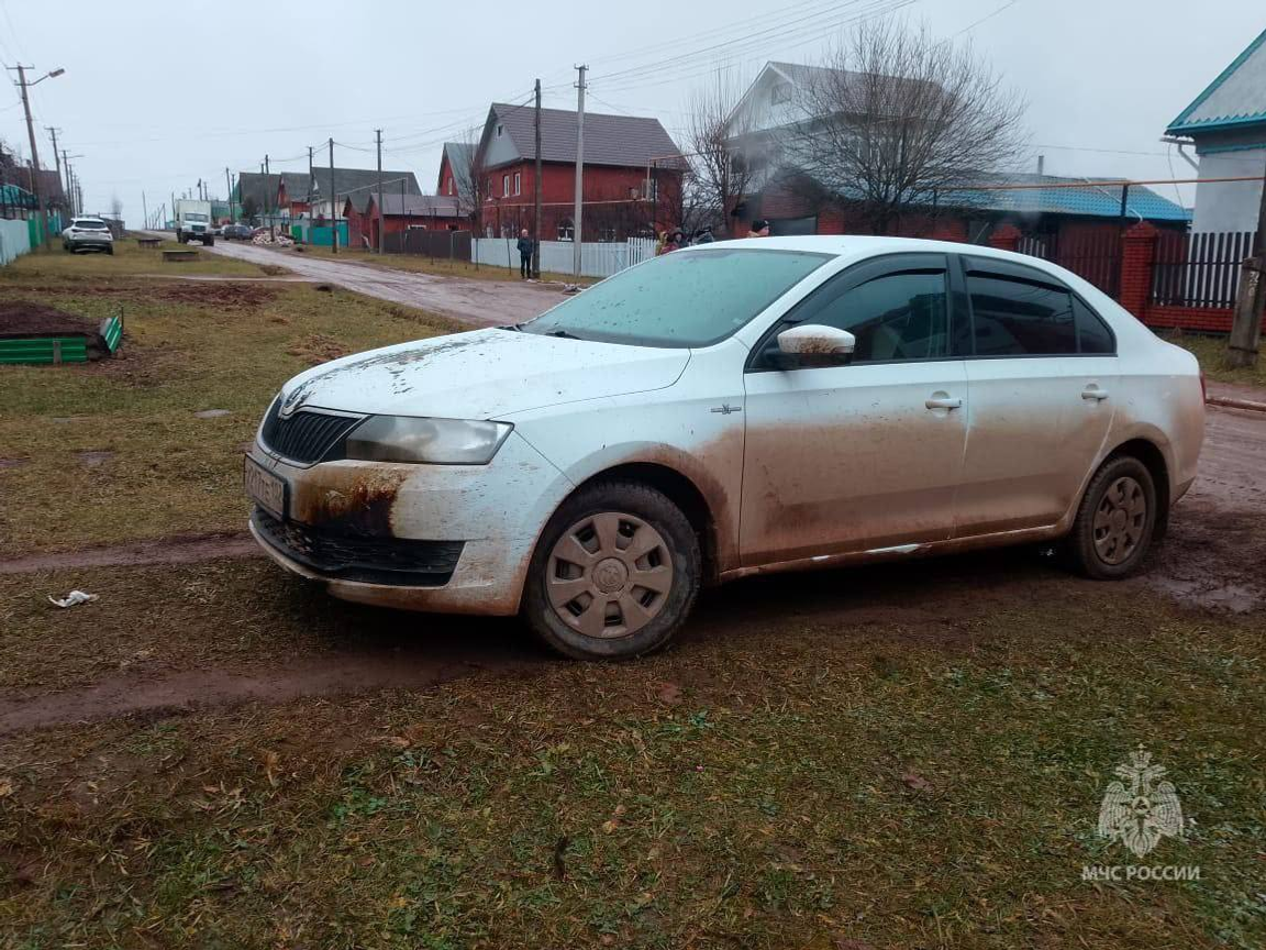 Пожар в Калтасах: пострадала женщина