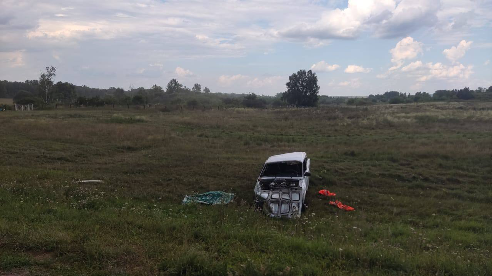 В Башкирии  66 -летний водитель съехал в кювет и погиб