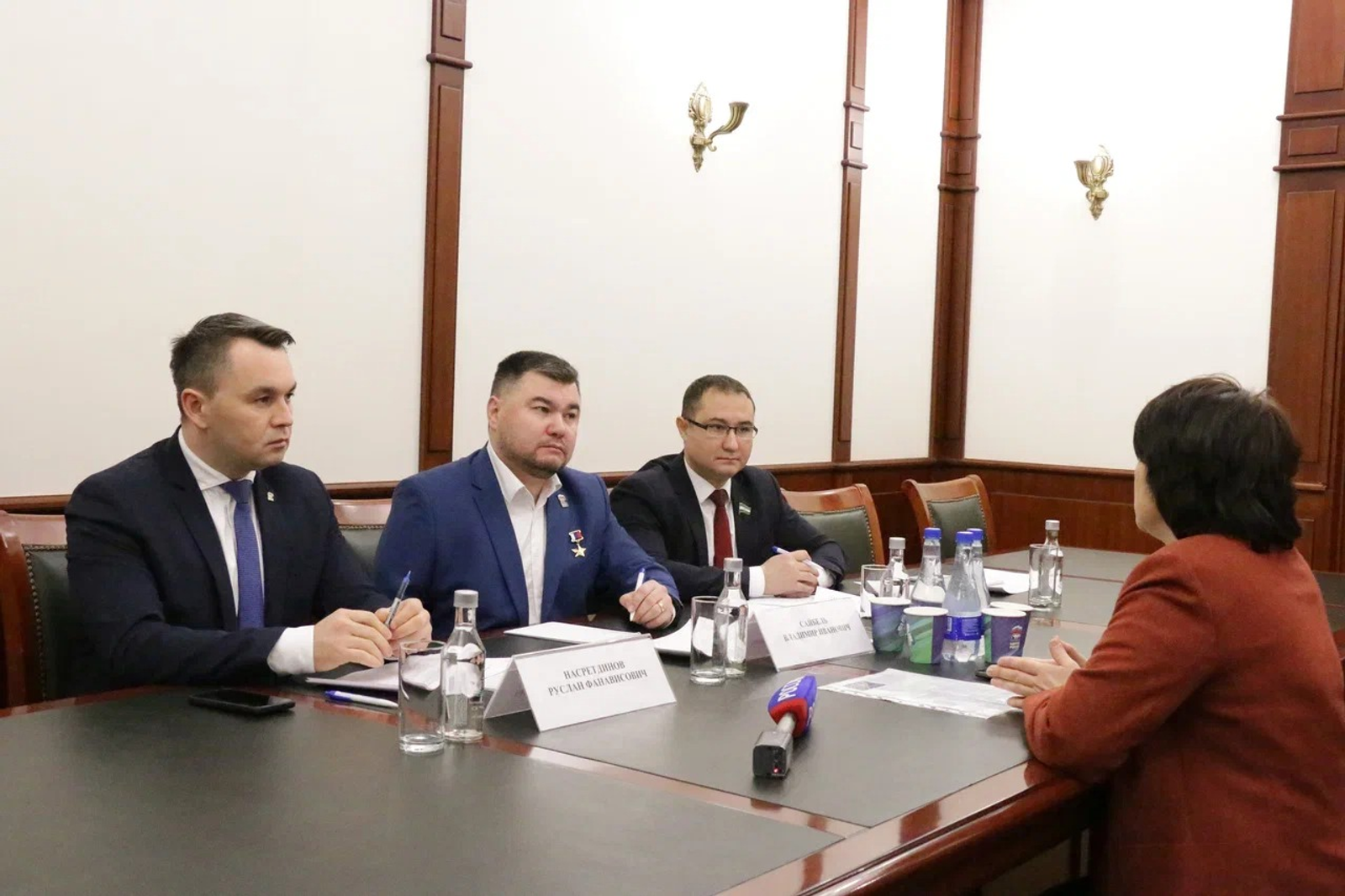 Владимир Сайбель провёл приём участников СВО и членов их семей