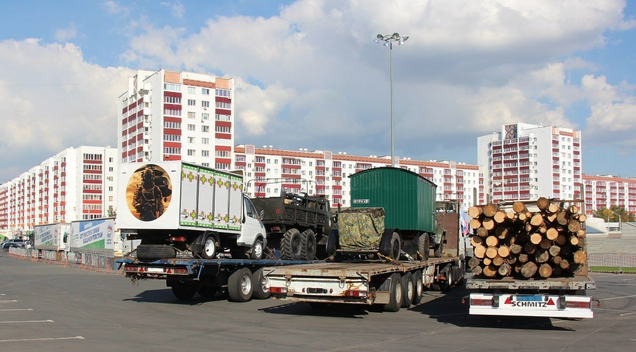 На Донбасс прибыл 94-й гуманитарный конвой из Башкирии