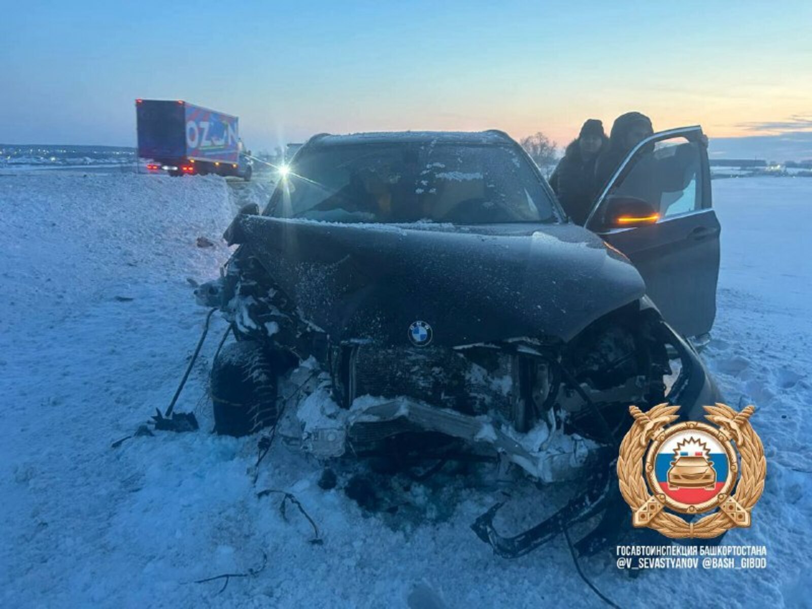 В Уфимском районе погиб 28-летний водитель