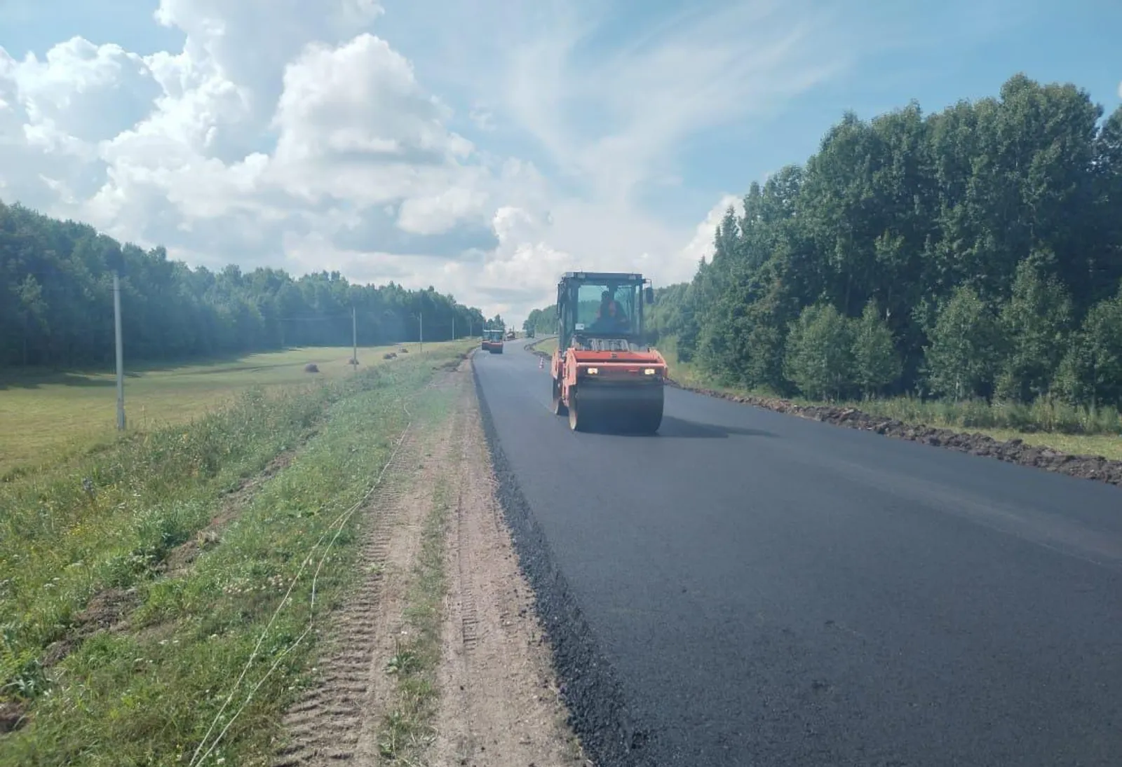 В Башкирии в рамках нацпроекта проведен ремонт дороги