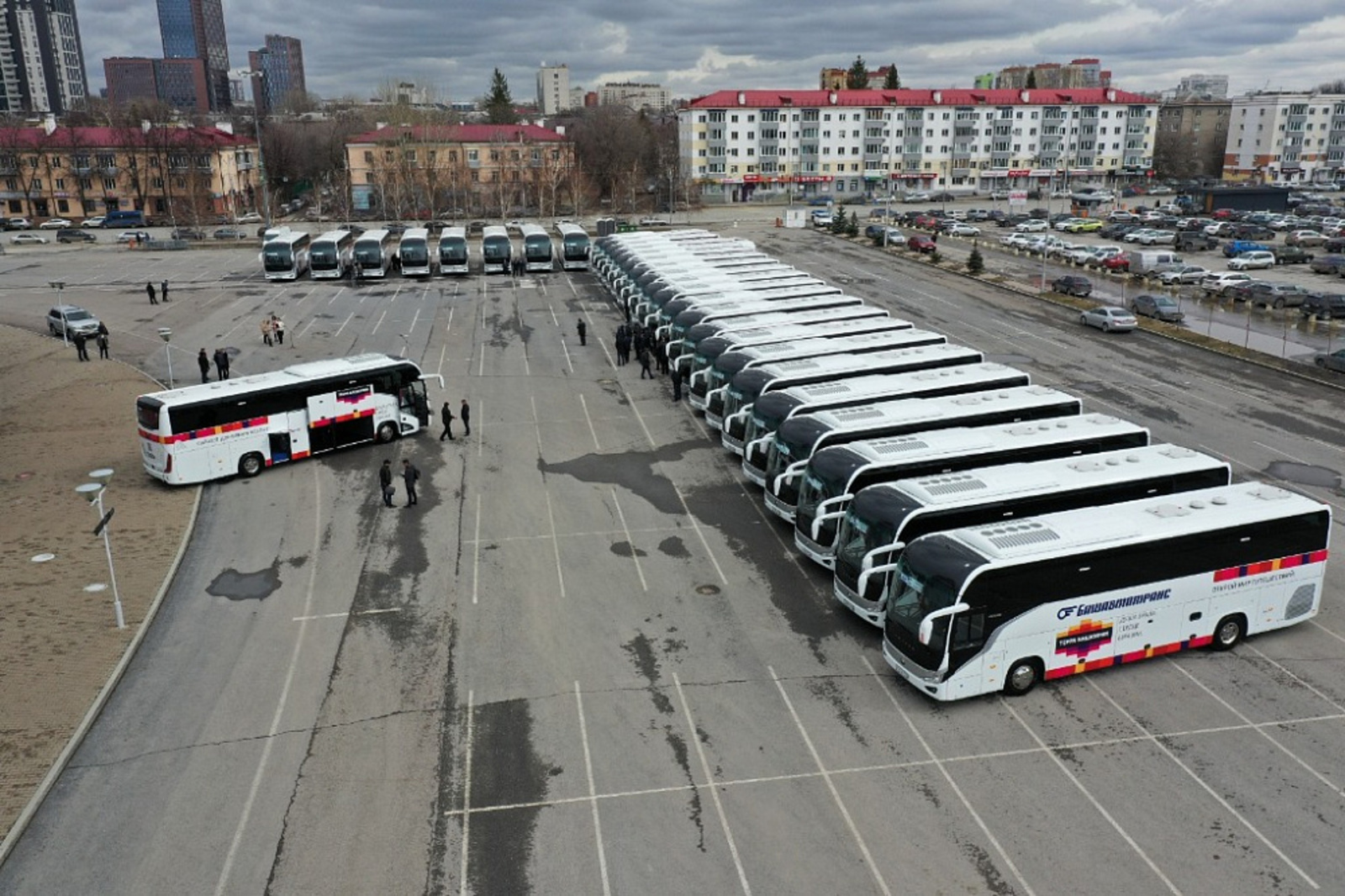 «Башавтотранс» получил  новые  автобусы  повышенной комфортности
