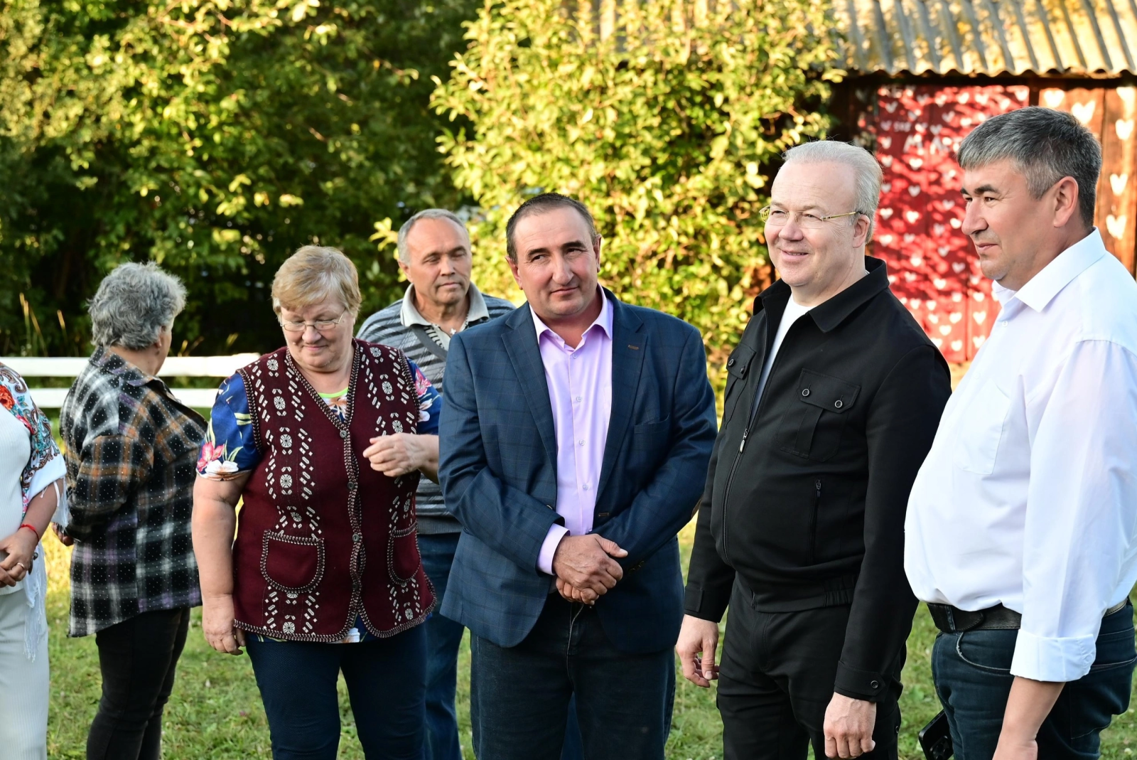 В Зауралье Андрей Назаров встретился с жителями села Крепостной Зилаир