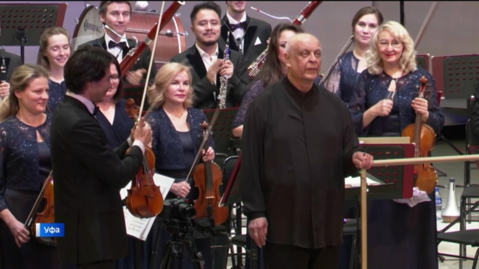 ГАСО РБ выступил с известным российским дирижером Валерием Полянским