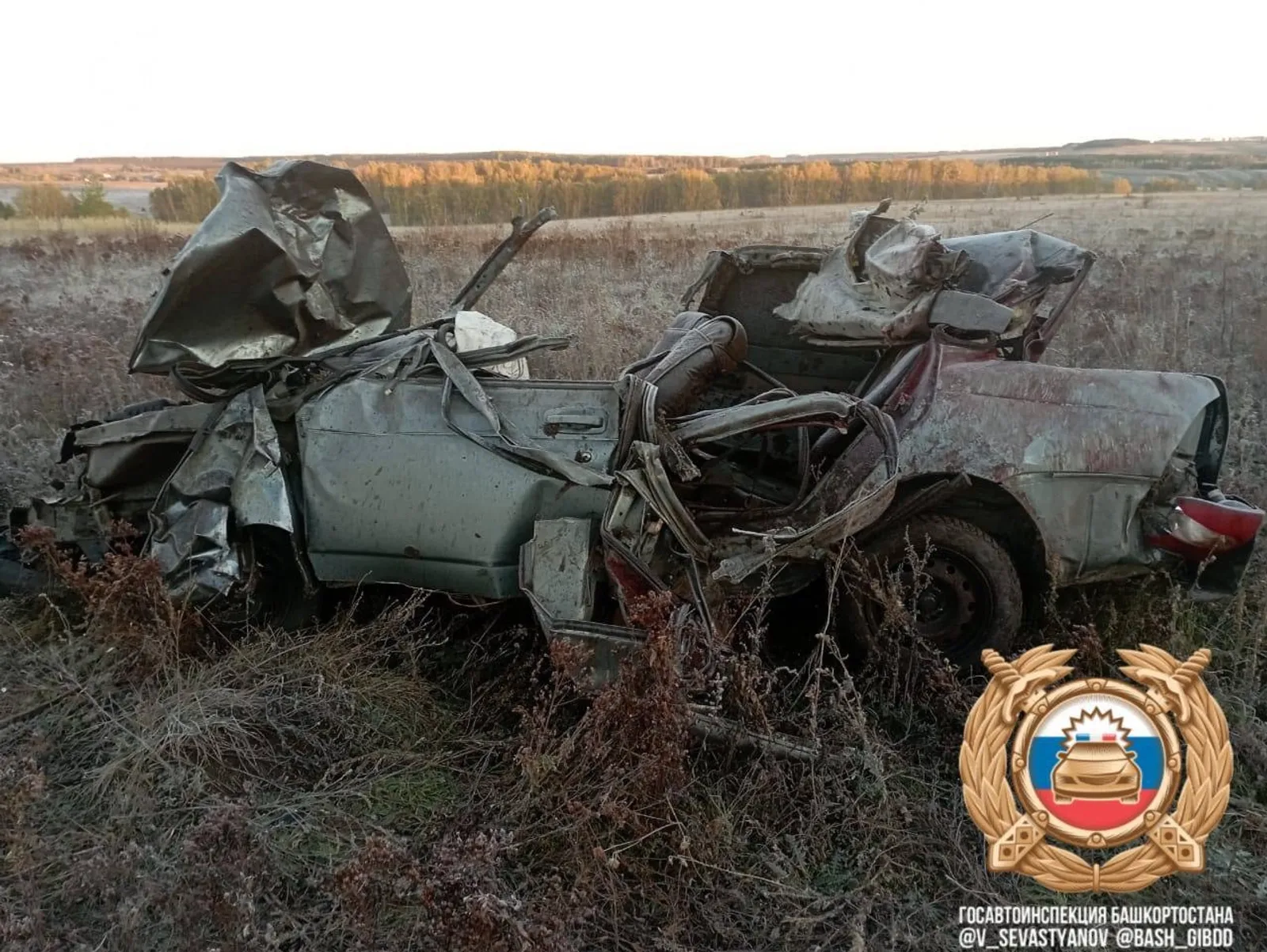 ️В Бижбулякском районе произошло ДТП с тремя погибшими