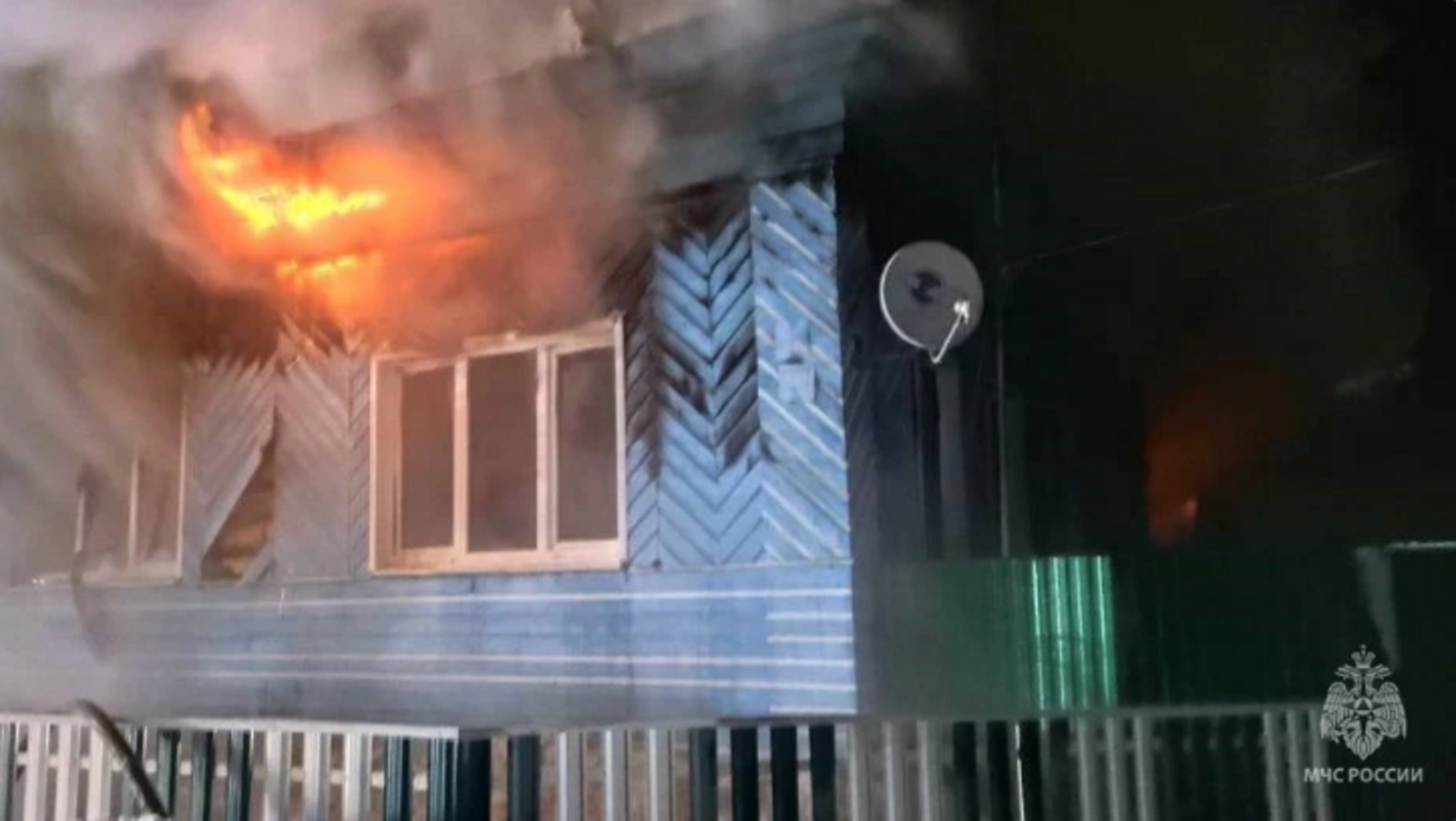 В Башкирии пенсионерка пострадала при пожаре