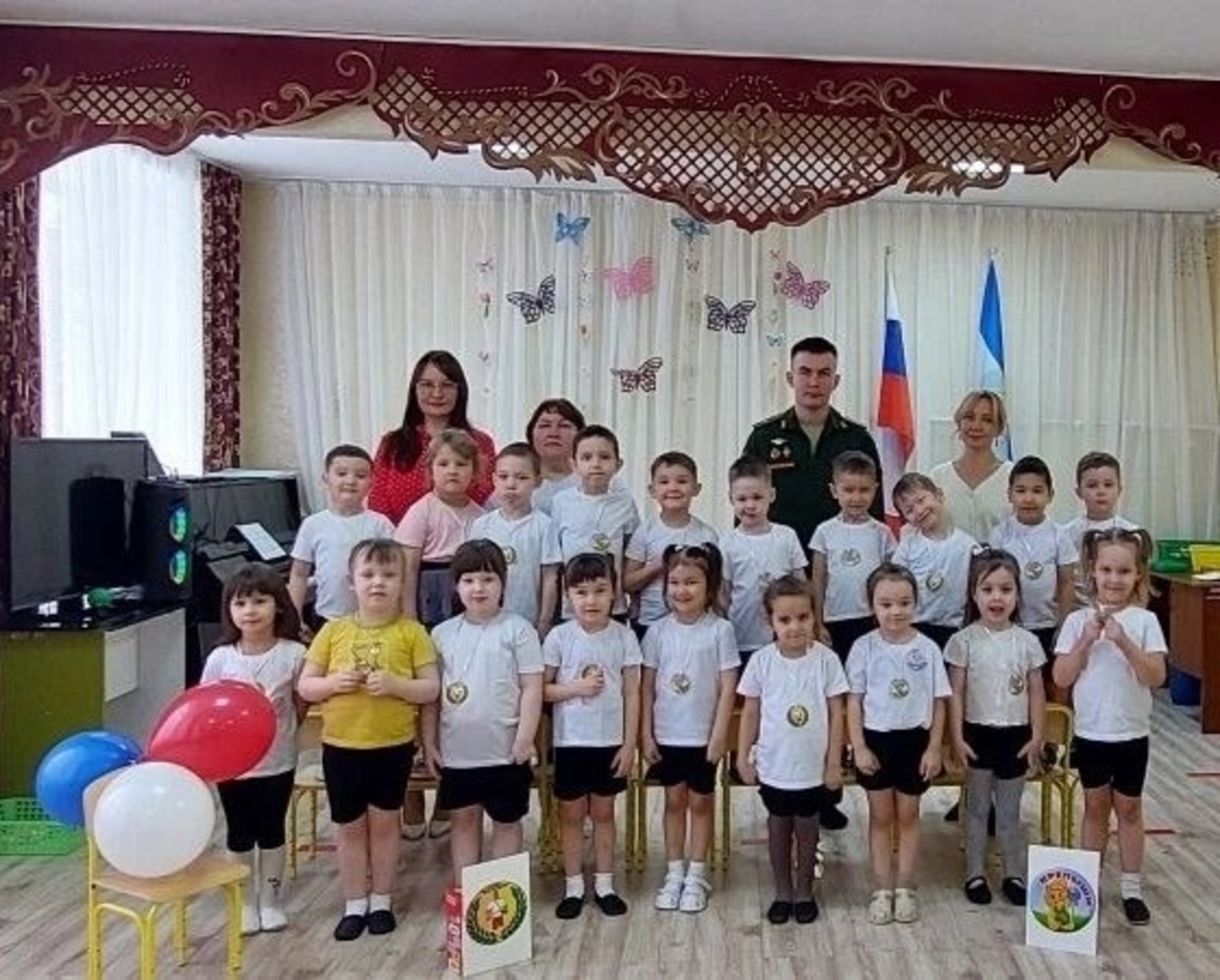 Вошел папа – и засветились глаза дошкольников